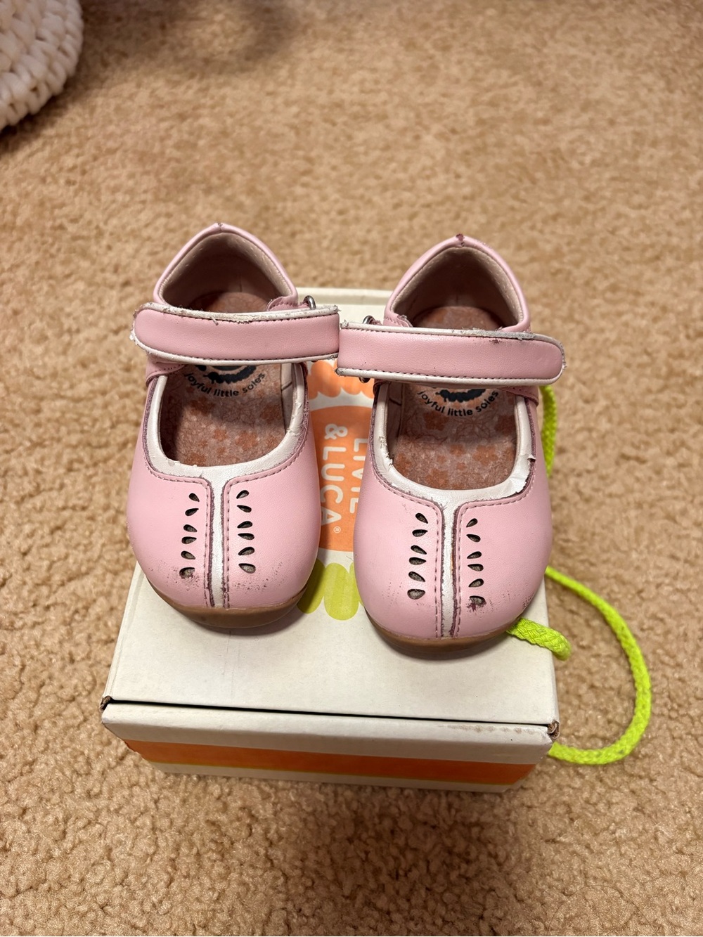 Livie & Luca Toddler Girls Pink Mary Jane’s Size 5
